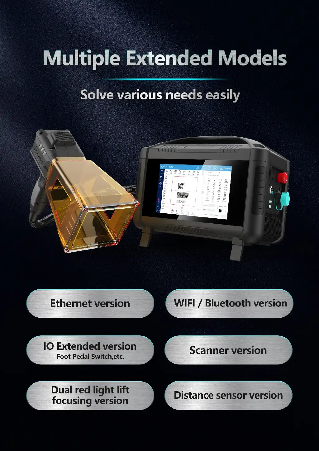 Product characteristics of fiber laser marking machine
