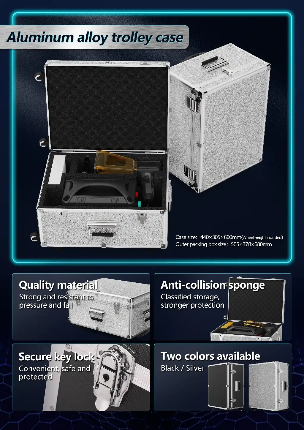Handheld laser marking machine