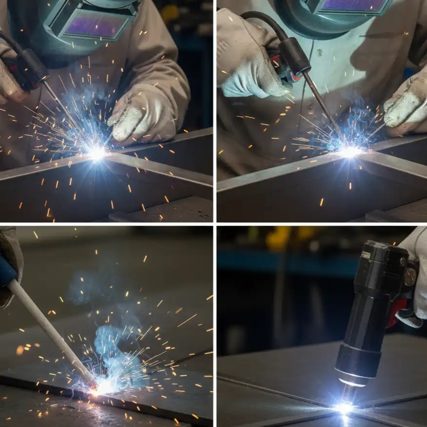 HAZ Widths by Welding Process