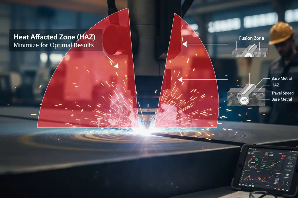 Evaluating and Minimizing HAZ in Laser Welding