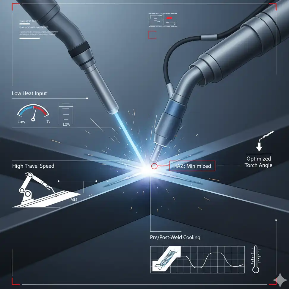 How to Narrow the Heat-Affected Zone