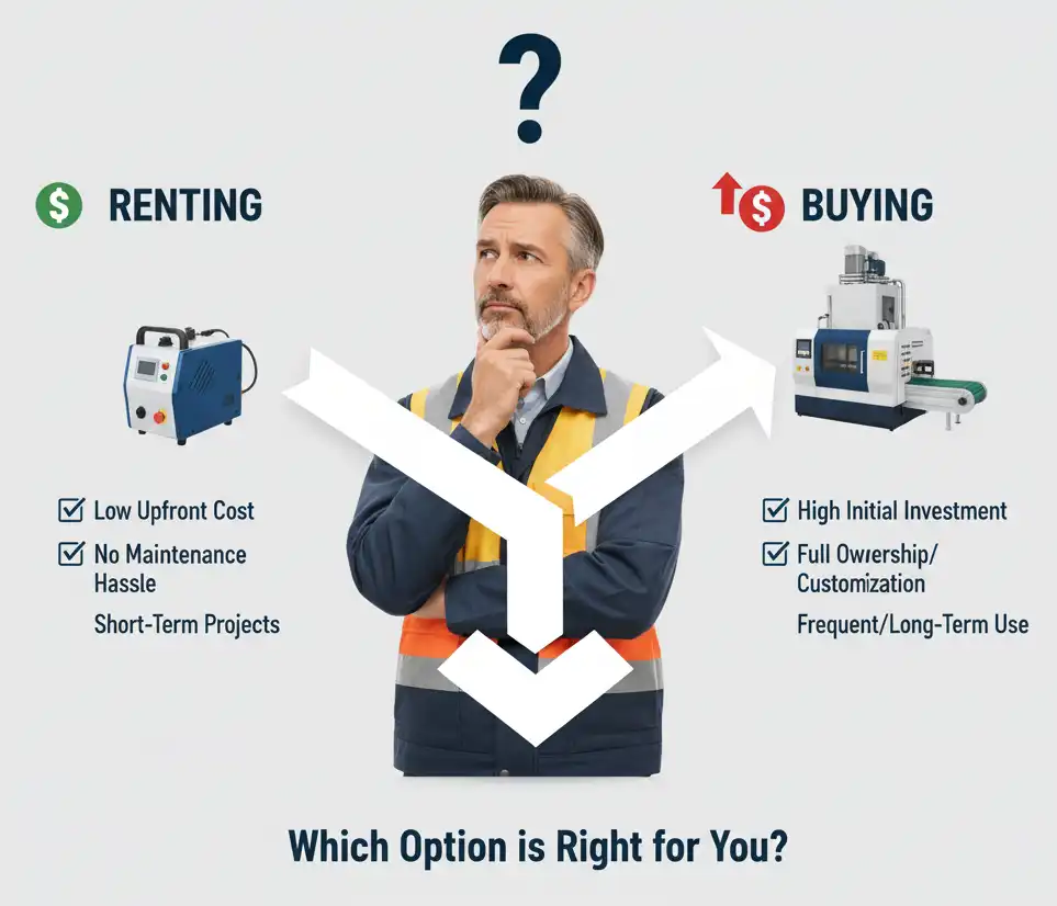 Decision Guide Buy or Rent a Laser Cleaning Machine