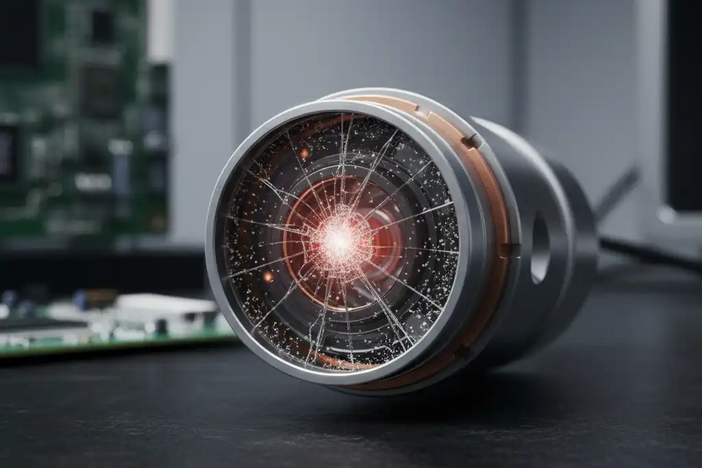 Causes of Laser Lens Damage