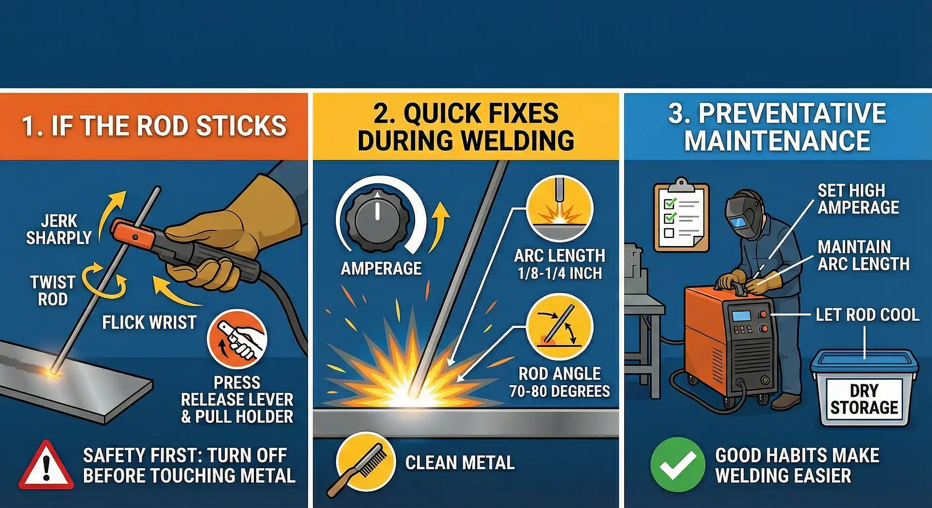 Welding Rod Troubleshooting
