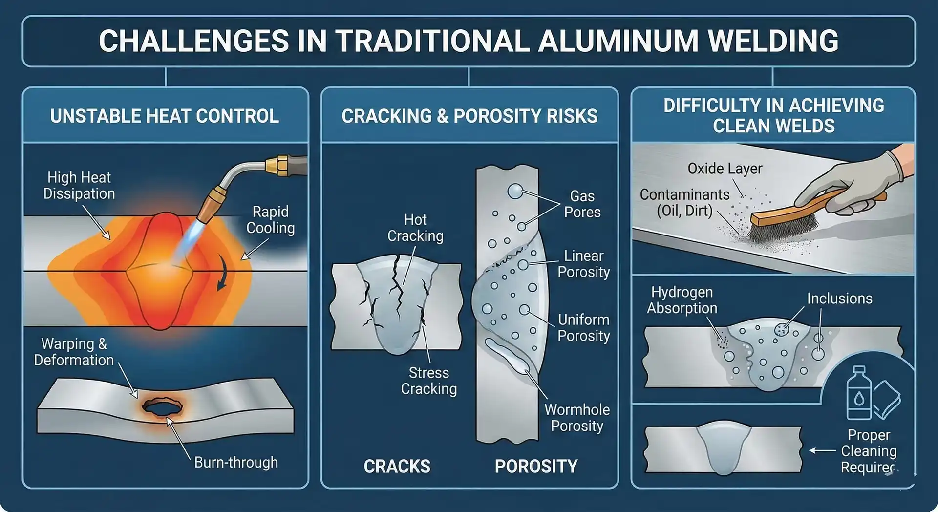 Traditional Welding Limitations