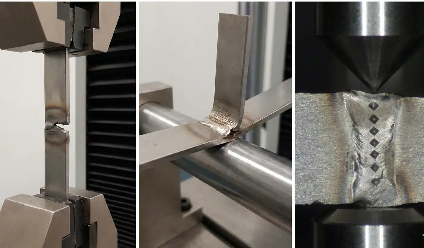 Mechanical Tests for Laser Welding Seam