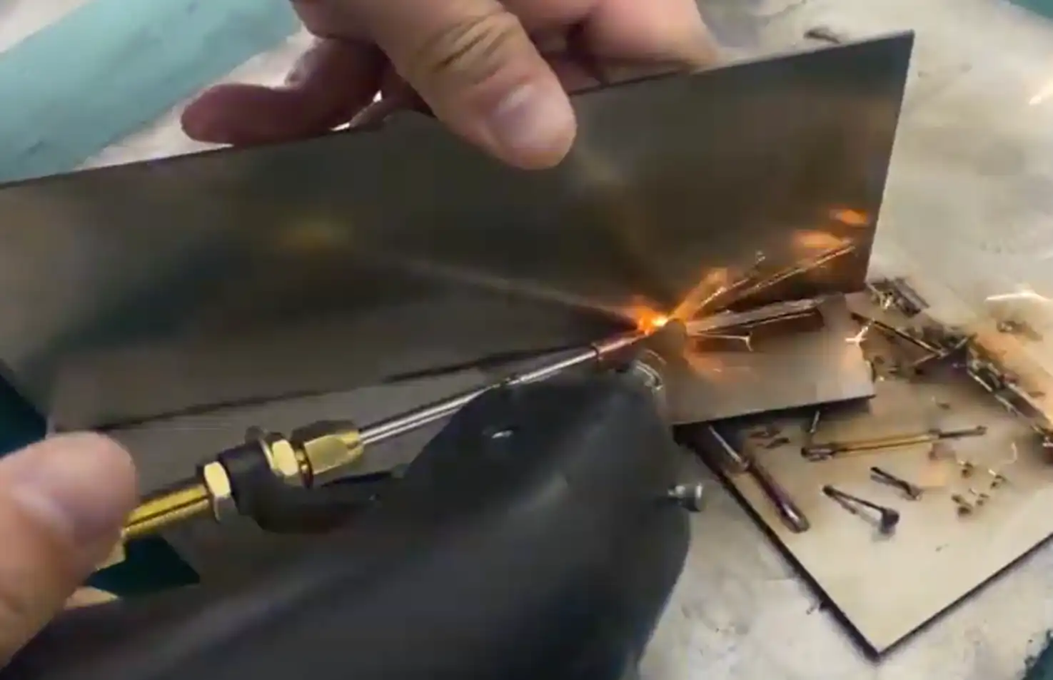 Aluminum Tube Laser Welding