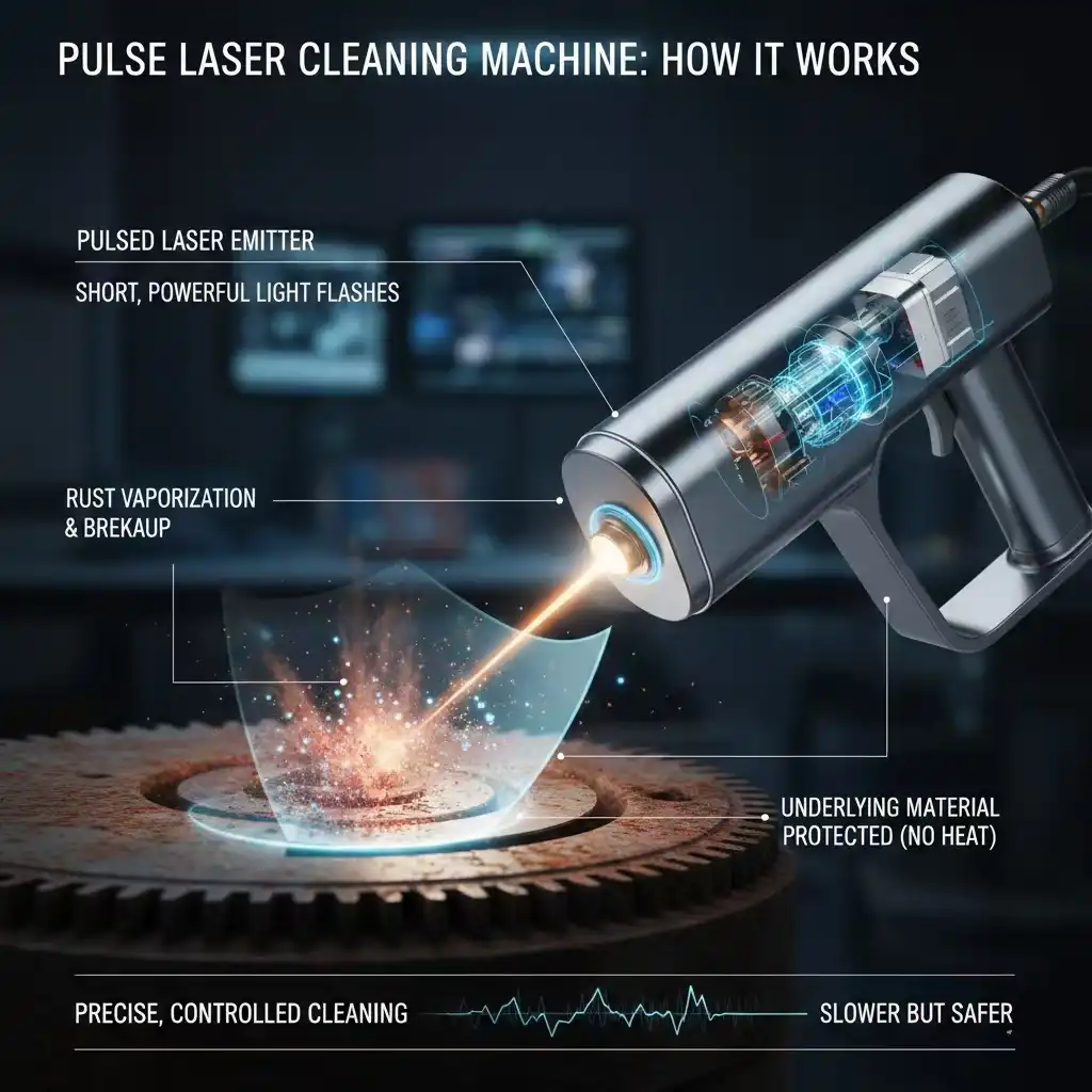 Pulse Laser Cleaning Machine How It Works