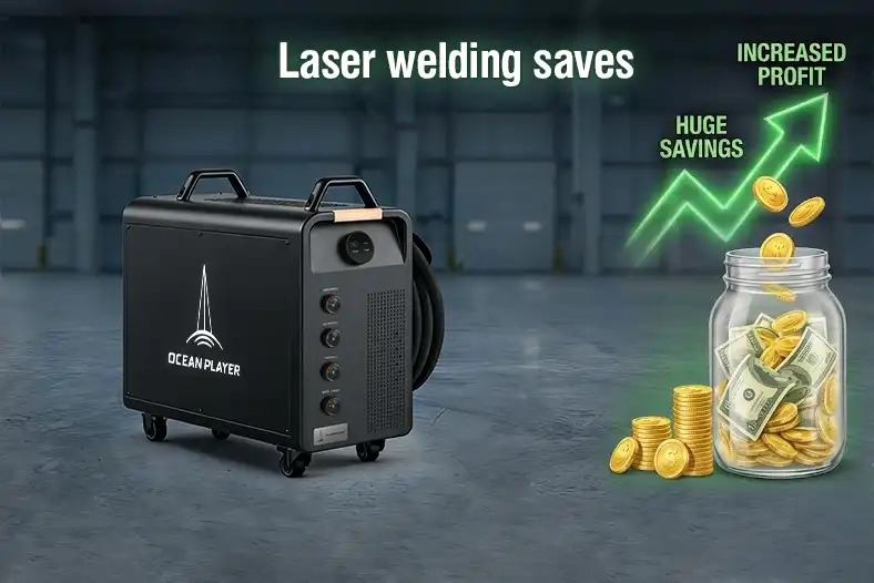 Laser welding saves