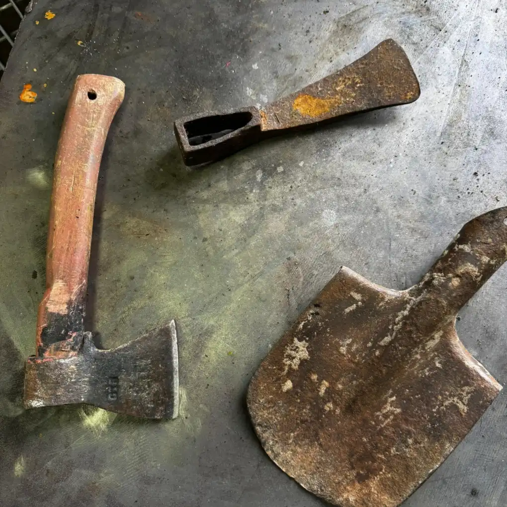 Before After 200W Laser Cleaner