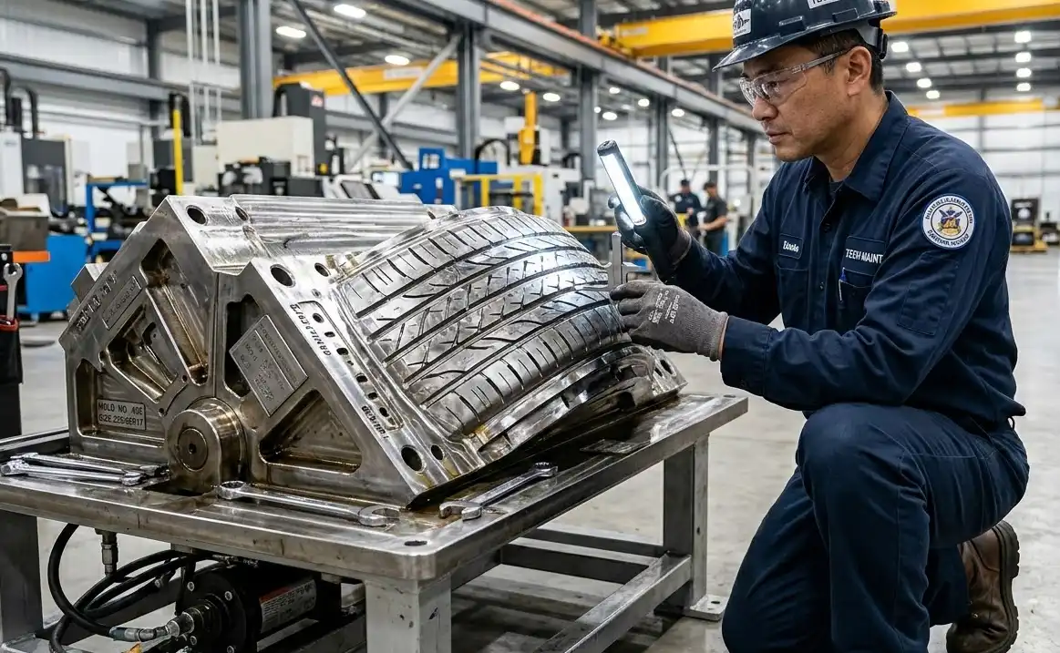 Tire mold maintenance schedule