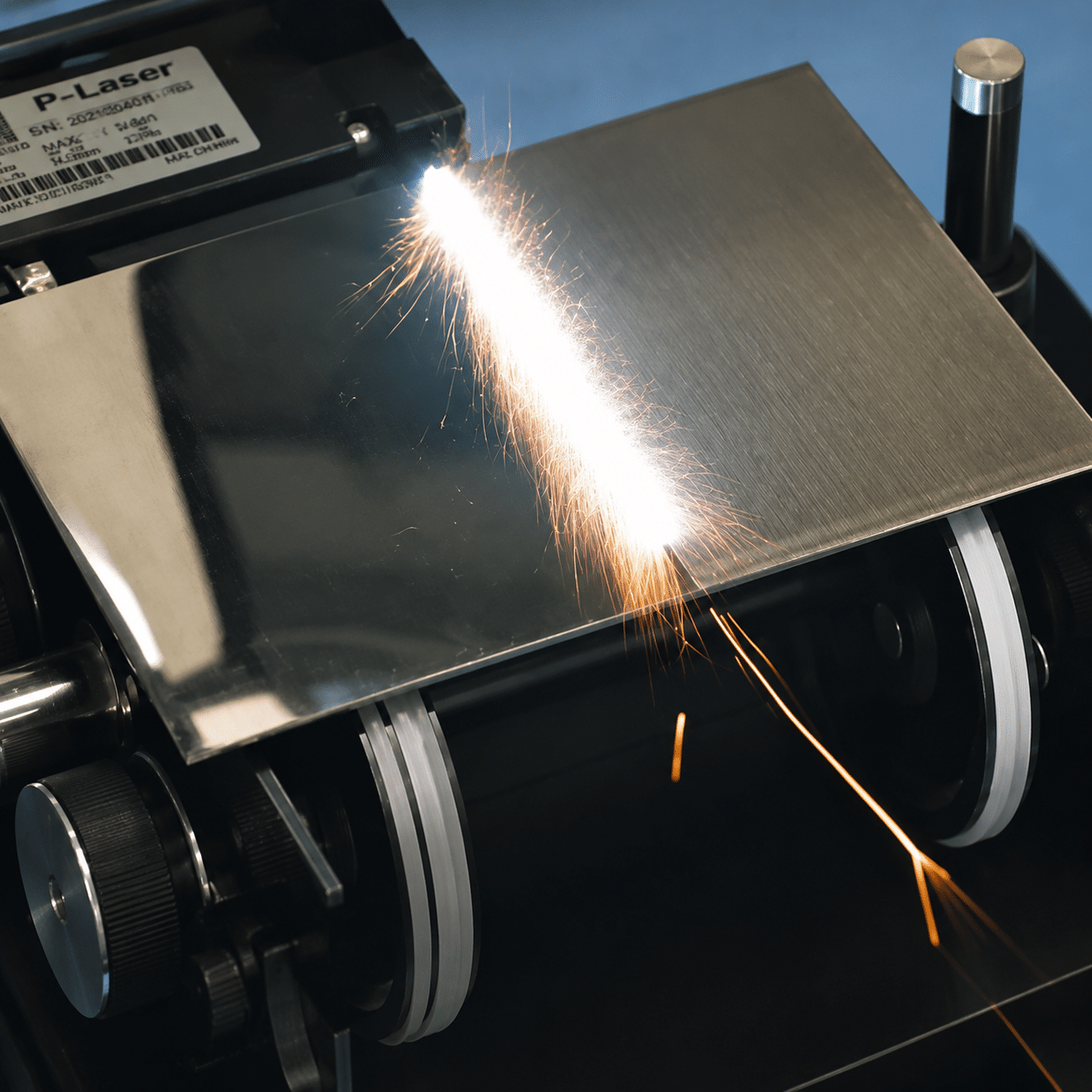 Laser surface preparation application before welding coating bonding or inspection