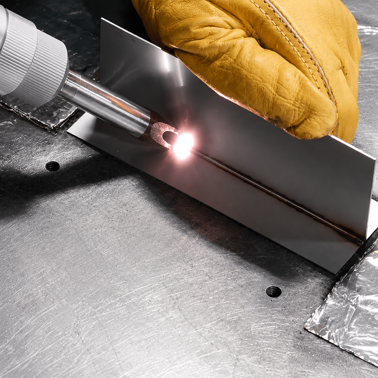 Oceanplayer laser welding sample testing