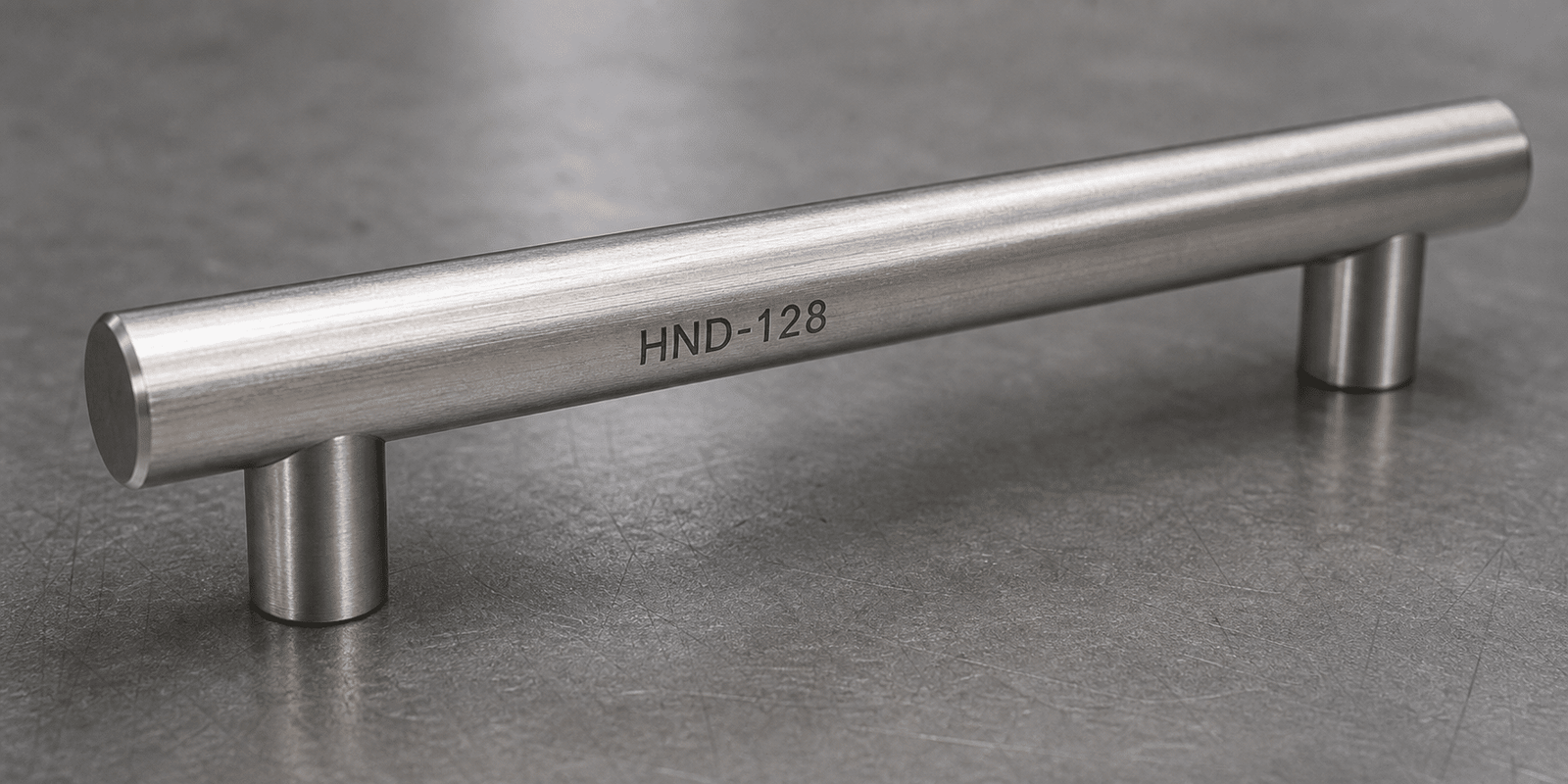 Rotary laser marking result on cylindrical part