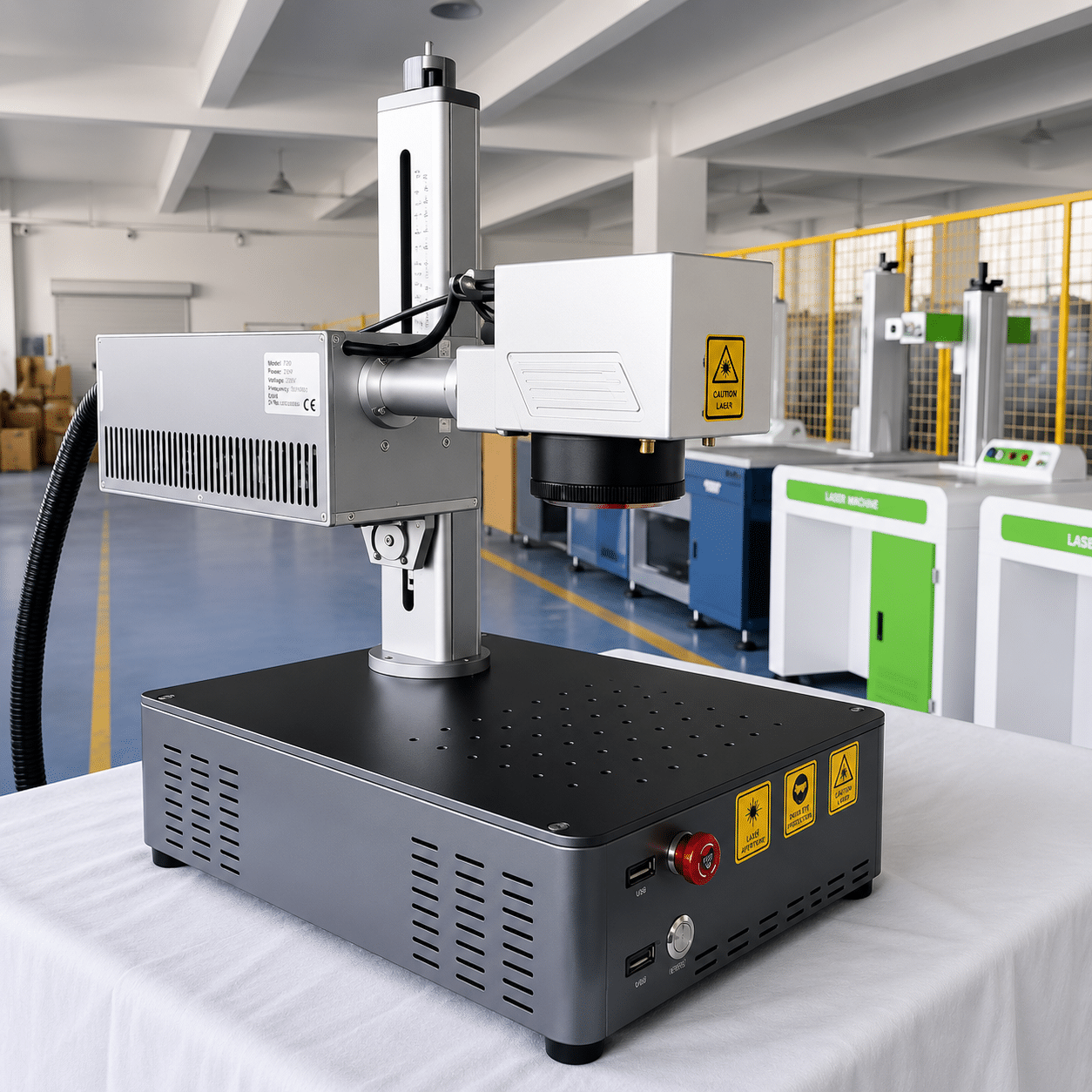 laser marking fixtures rotary attachment and accessories