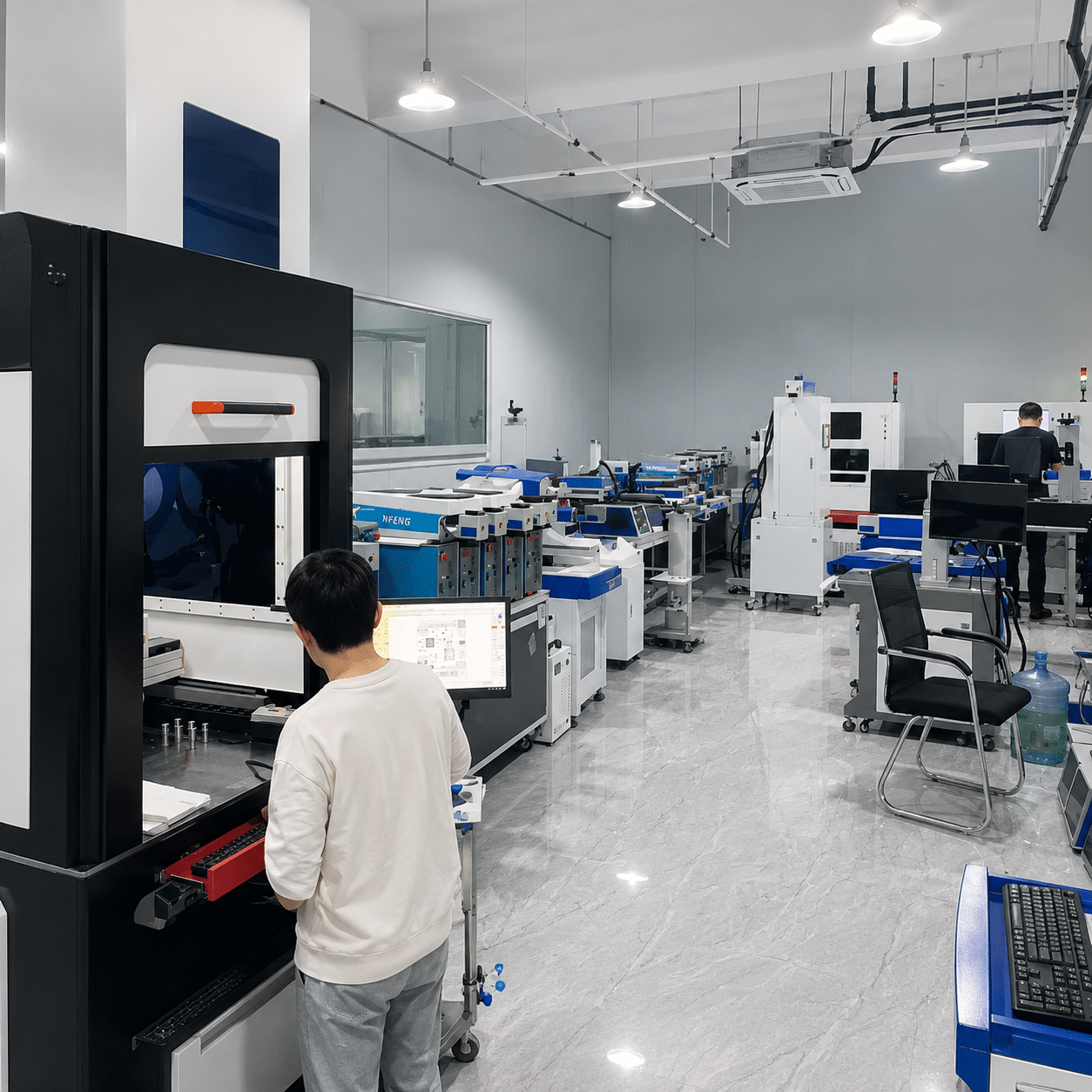 Laser welding machine quality inspection