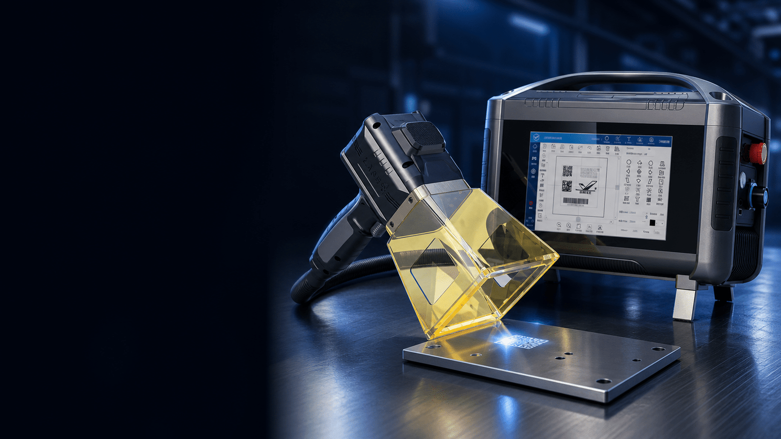 Oceanplayer industrial laser marking machines for product identification and traceability