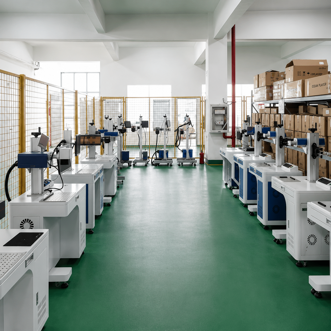 Laser welding machine export packing