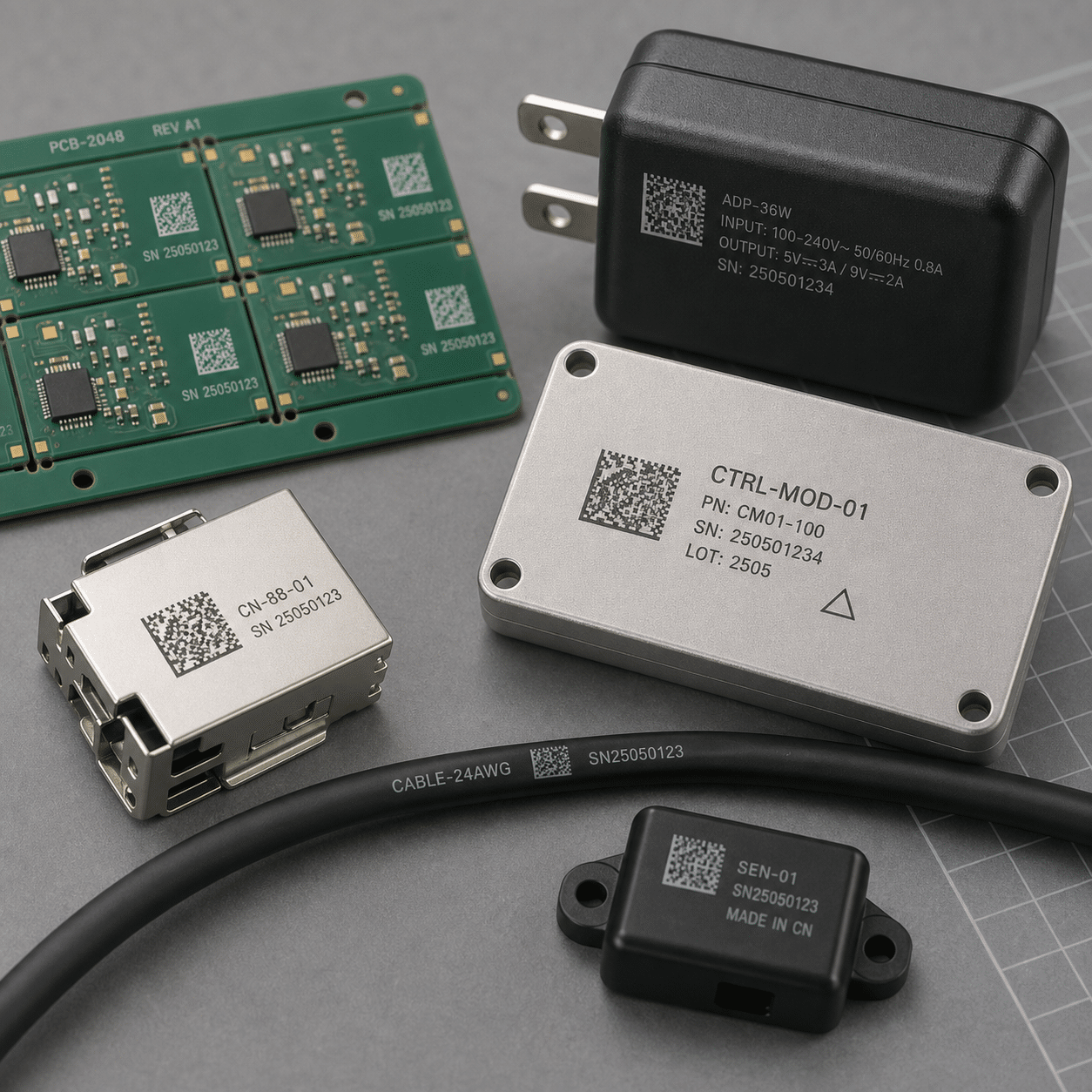 laser automation for electronics production