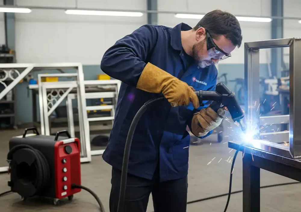 Flexible welding of complex structural components