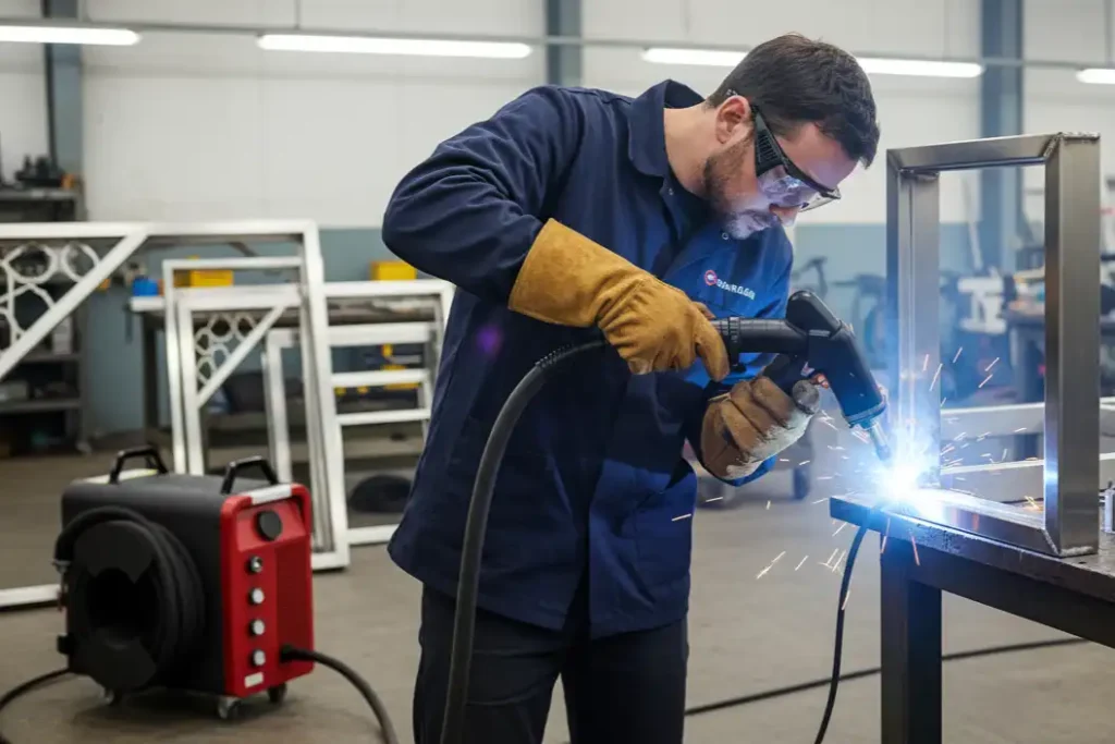 Flexible welding of complex structural components