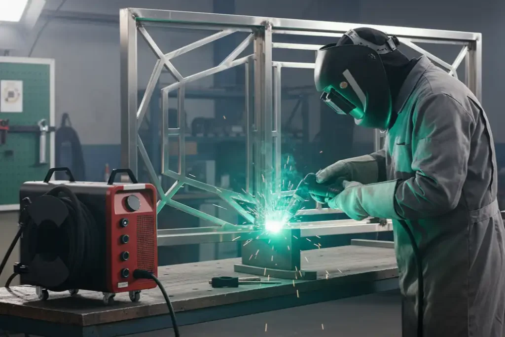 Flexible welding of complex structural components