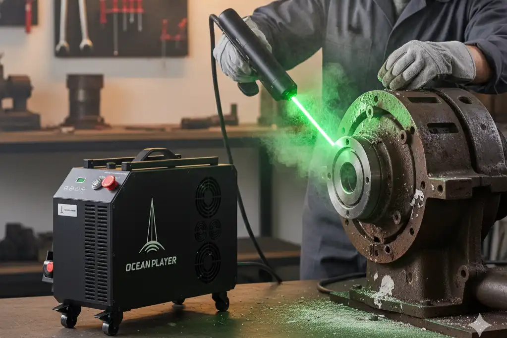 Refurbishment of laser cleaning machine equipment