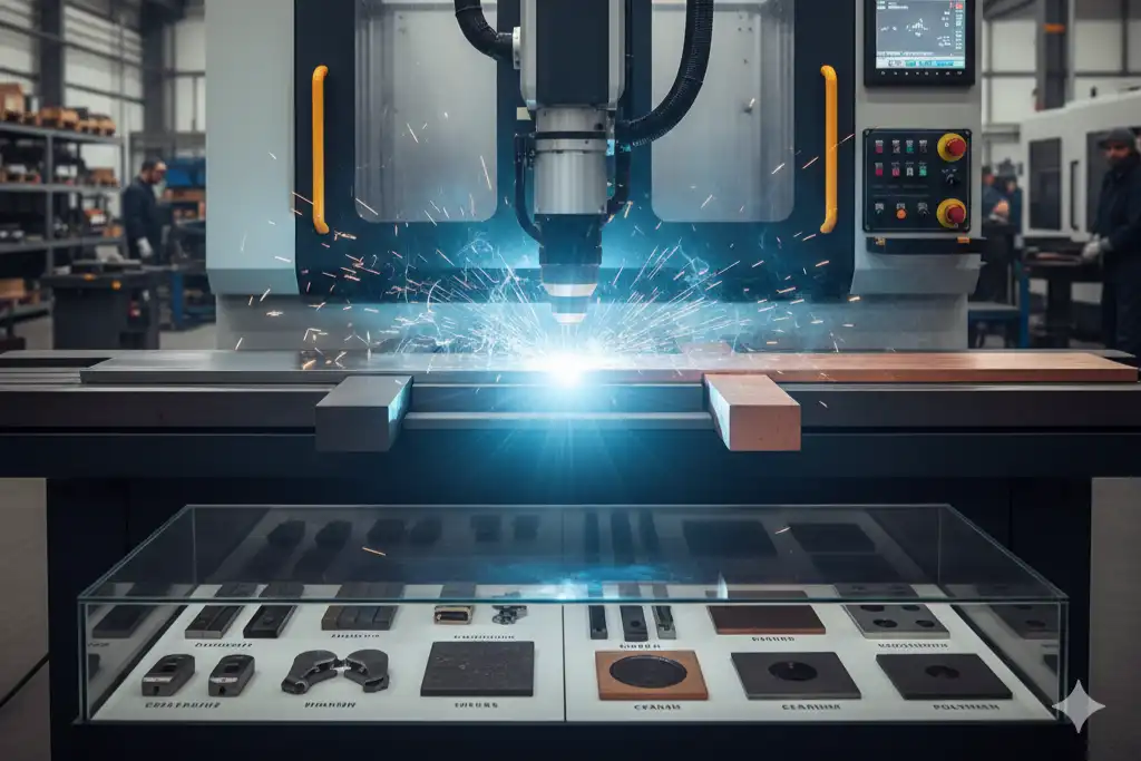 Laser welding machines can be used to weld various materials