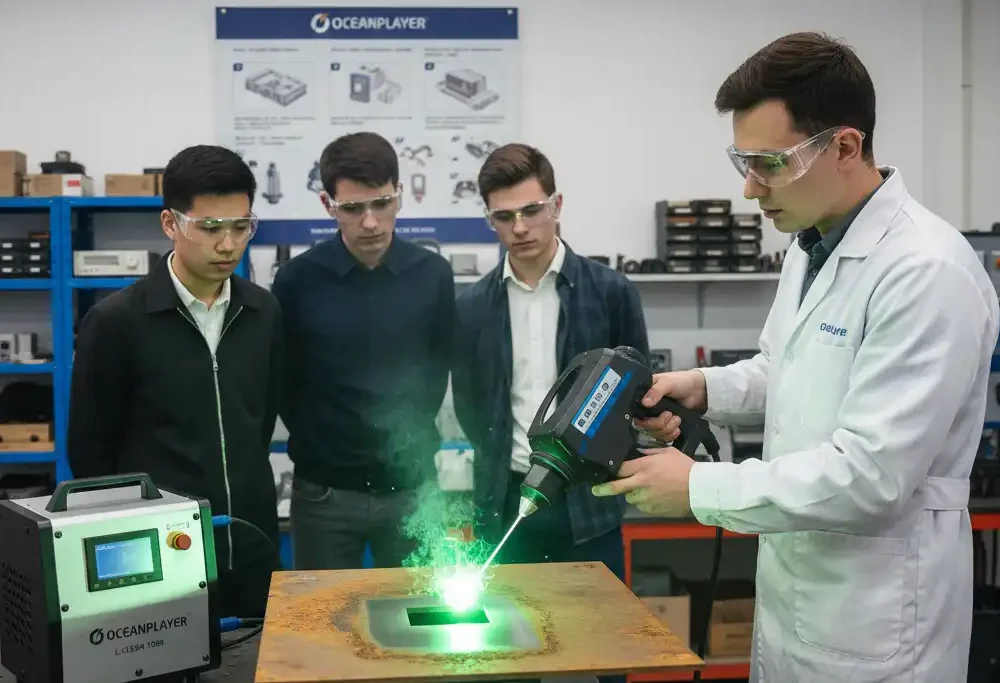 3 simple steps to protect metal with a Laser Cleaning Machine