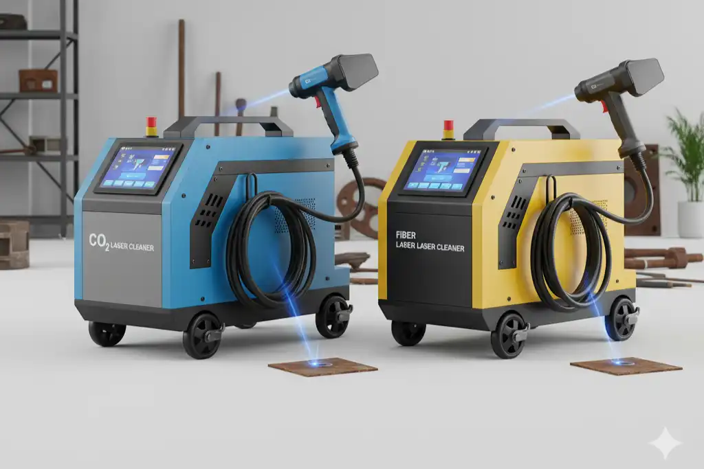 A Deep Dive into CO₂ and Fiber Laser Cleaning Machines Features and Performance
