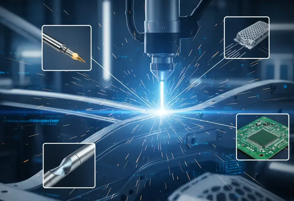 Application scope and advantages of laser welding