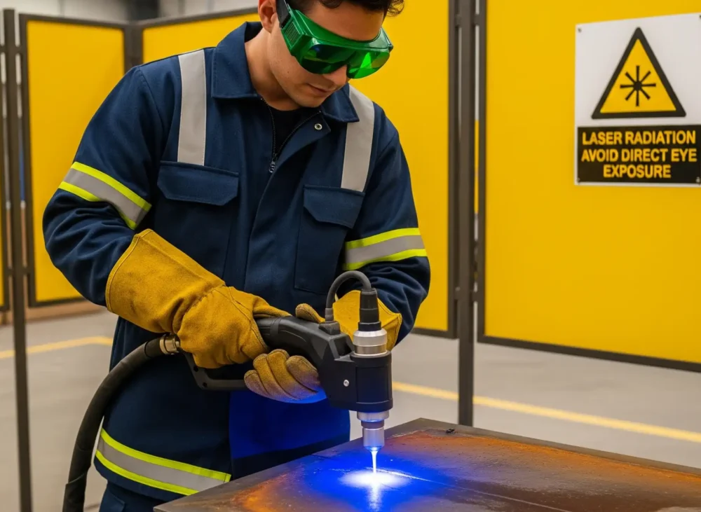 How to Operate a Handheld Laser Cleaning Machine Safely