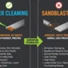 Laser Cleaning and Sandblasting Which Method Works Best