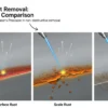 What types of rust can be removed by laser cleaning