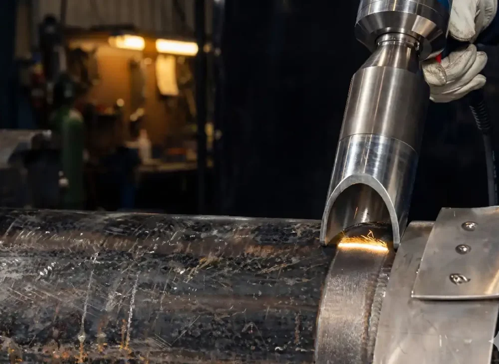 Why is laser cleaning necessary before welding