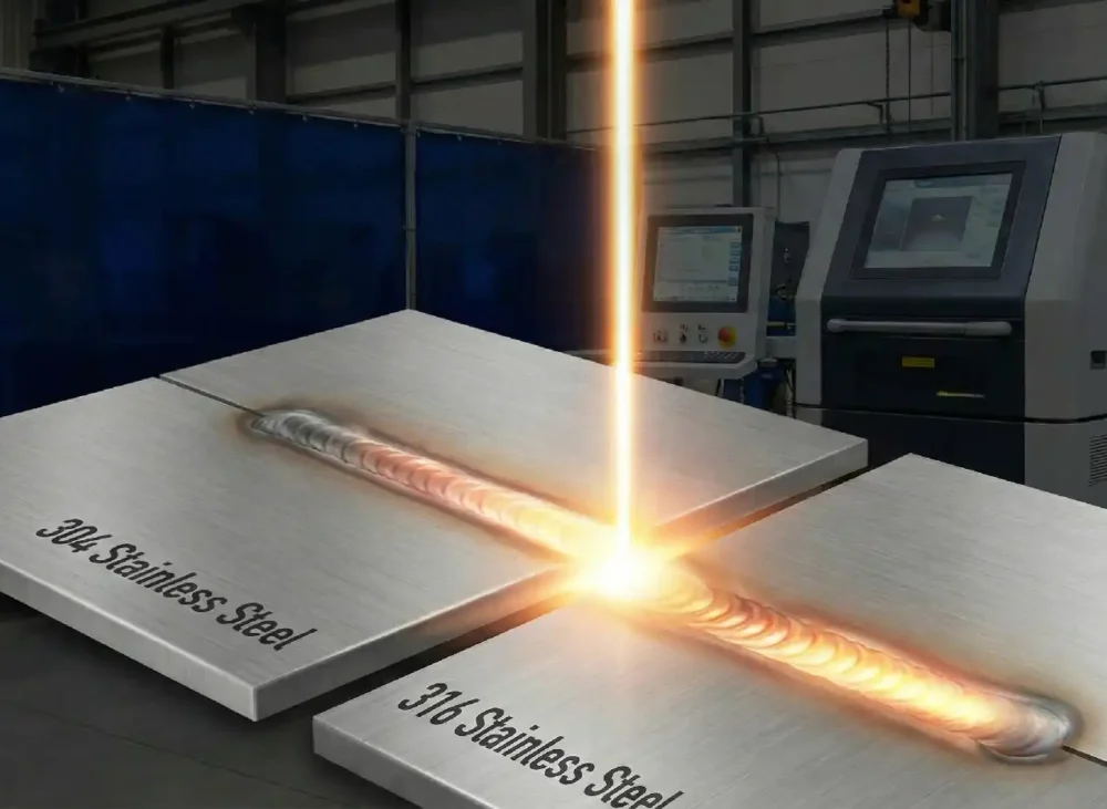 Laser Welding of 304 vs 316 Stainless Steel