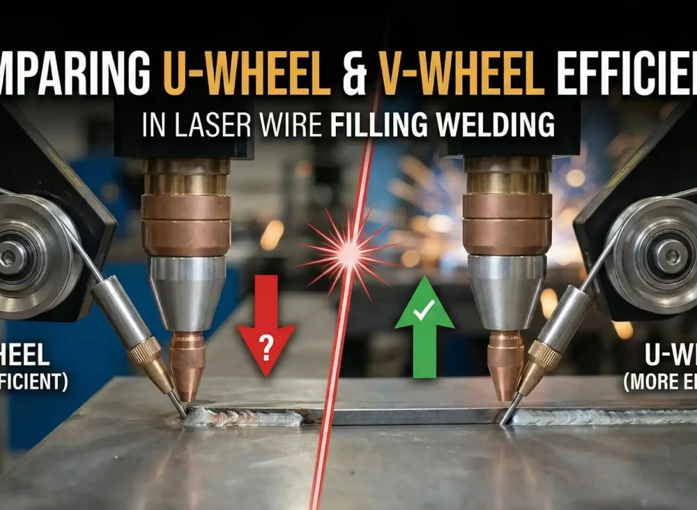 Comparing U-wheel and V-wheel Efficiency in Laser Wire Filling Welding