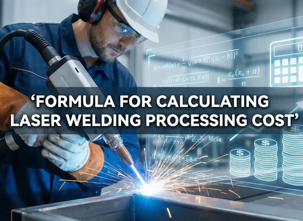 Formula for calculating the cost of laser welding processing