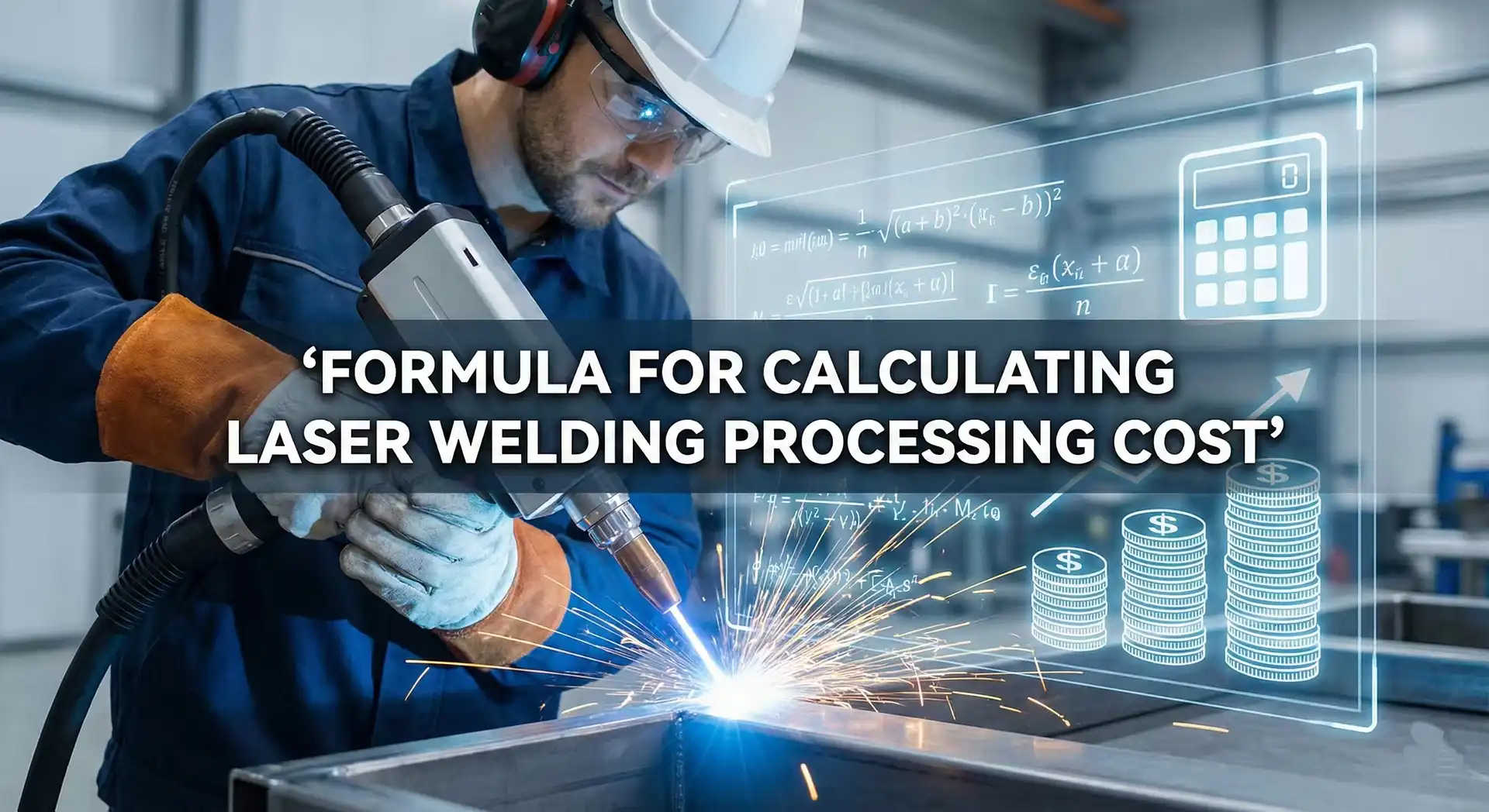Formula for calculating the cost of laser welding processing