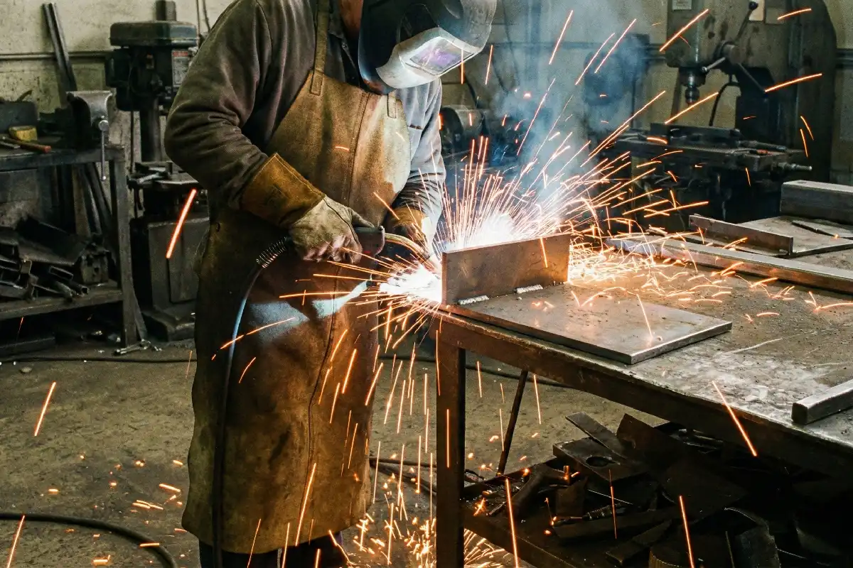 How to avoid splashing during welding process