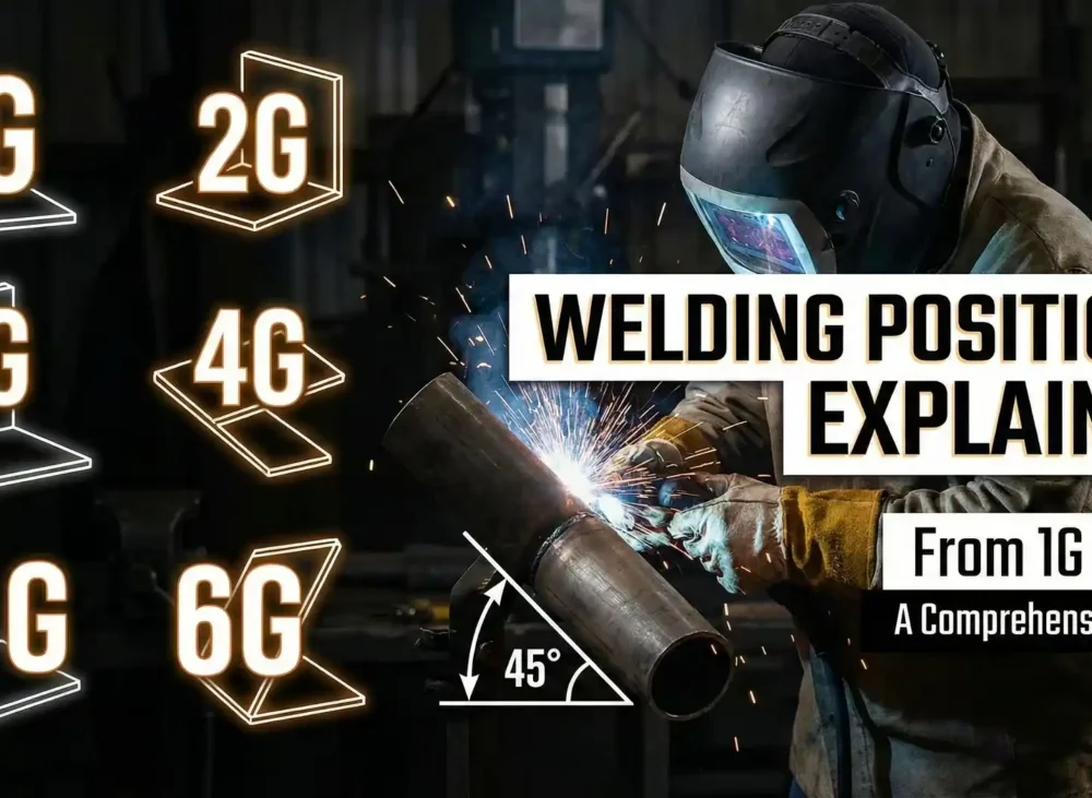 What Are 1G, 2G, 3G, 4G, 5G, and 6G Welding Positions