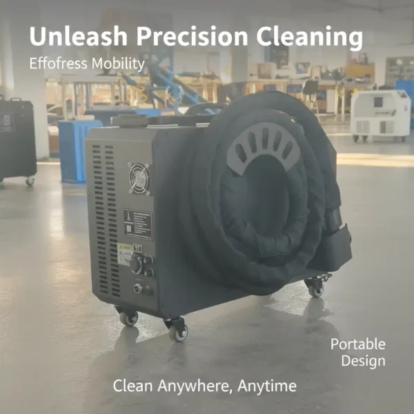 Handheld laser cleaning machine