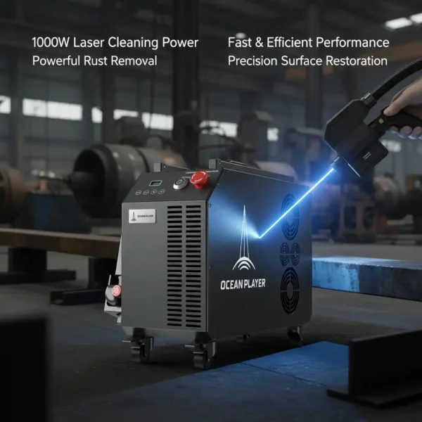 Laser cleaning machine 1000w