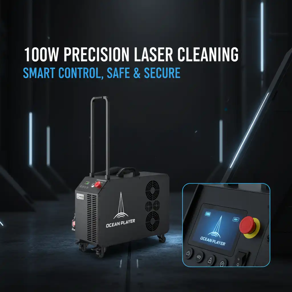 Laser cleaning machine 100w