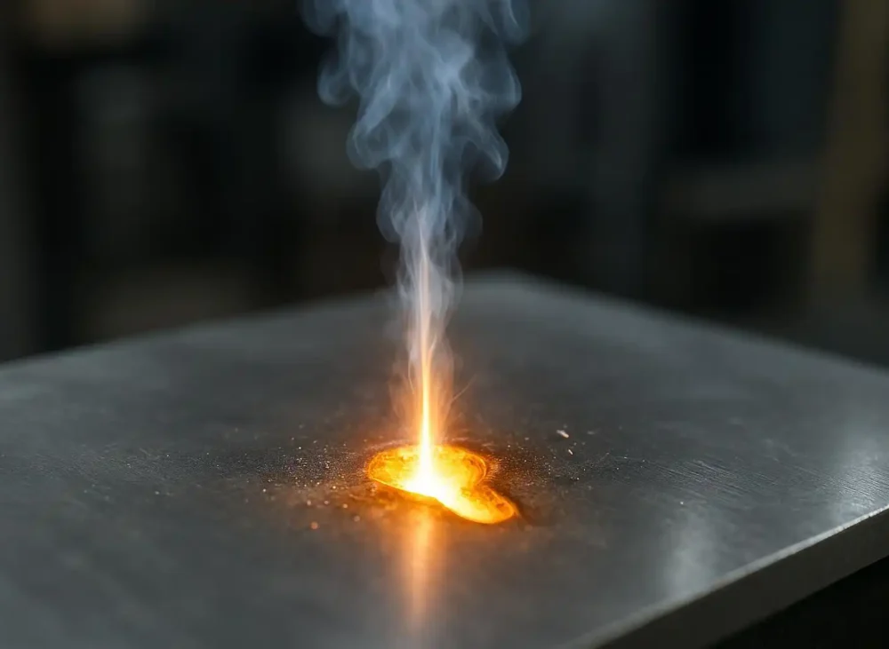 Element Burnout in Aluminum Laser Welding