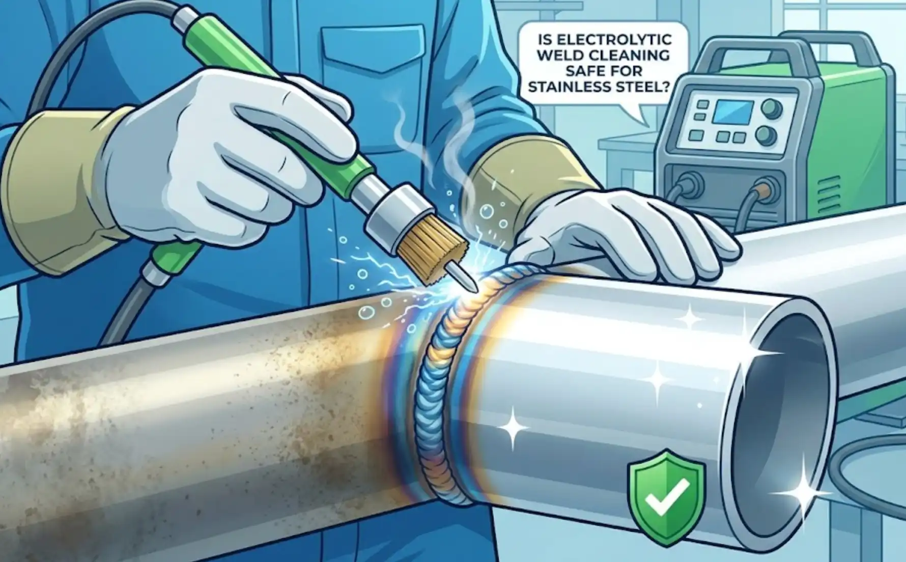Is Electrolytic Weld Cleaning Safe for Stainless Steel
