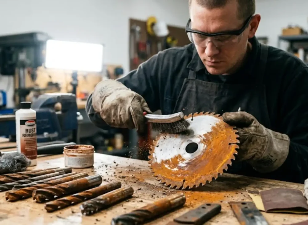 How to Remove Rust on Cutting Tools Step by Step