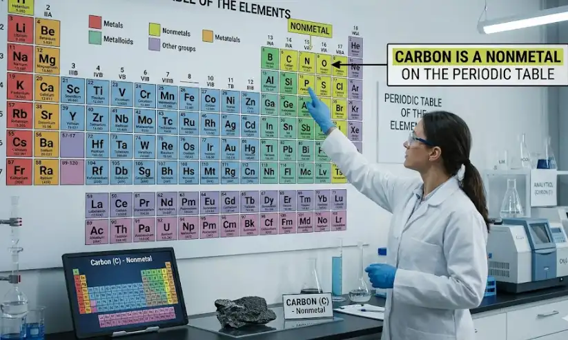 Is Carbon a Metal or Nonmetal on the Periodic Table
