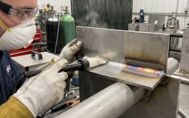 How to Remove Heat Tint from Stainless Steel After Welding