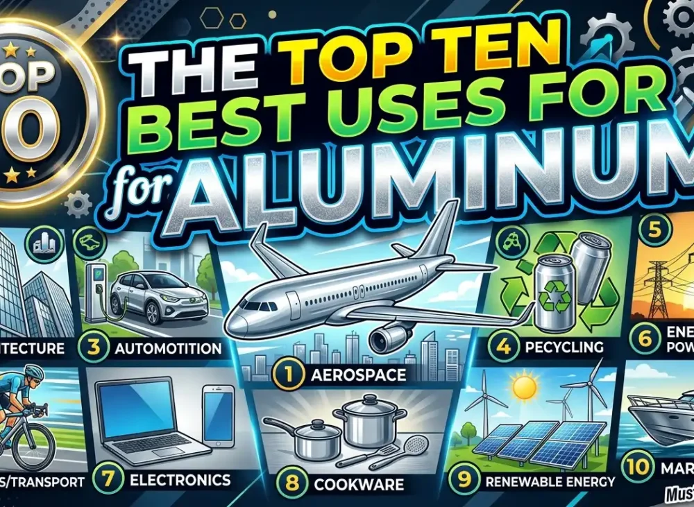 10 Best Uses of Aluminum for Industrial Decision-Makers